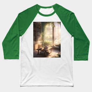 A tranquil morning. Baseball T-Shirt